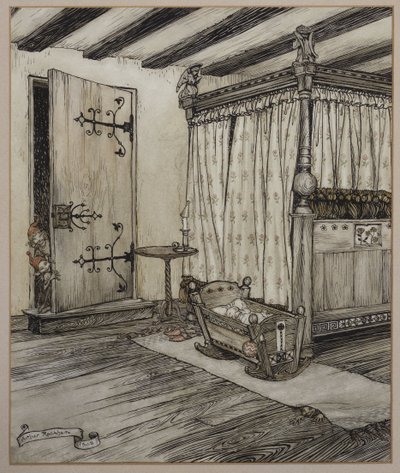 "....Bijna sprookjestijd", 1908 door Arthur Rackham