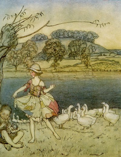 Tattercoats door Arthur Rackham