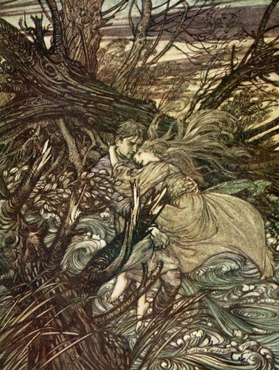 Undine door Friedrich de la Motte Fouqué door Arthur Rackham