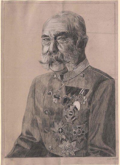 Keizer van Oostenrijk Franz Joseph I door Artist Unknown