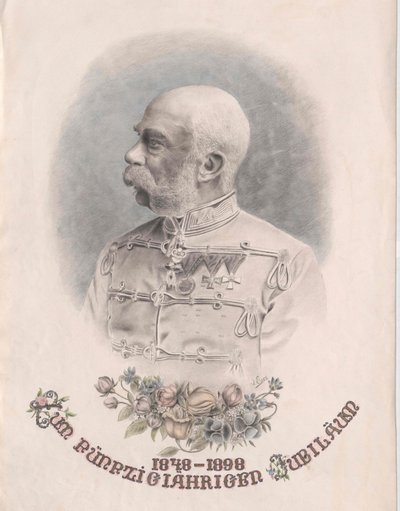 Keizer van Oostenrijk Franz Joseph I door Artist Unknown