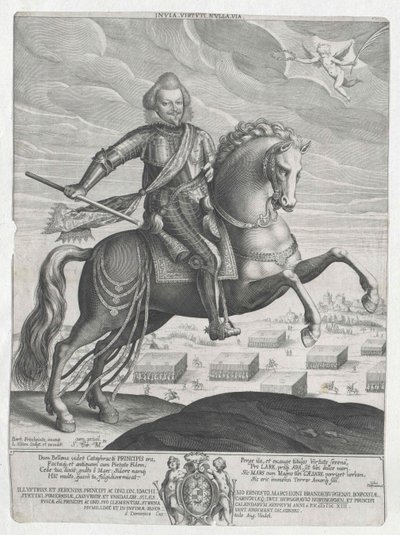 Markgraaf van Brandenburg-Ansbach Joachim Ernest door Artist Unknown