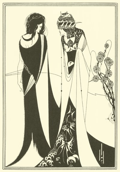 Johannes en Salome door Aubrey Beardsley