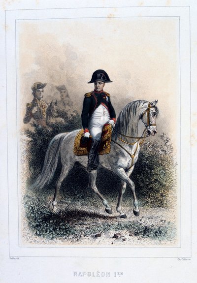 Napoleon I door Auguste Raffet