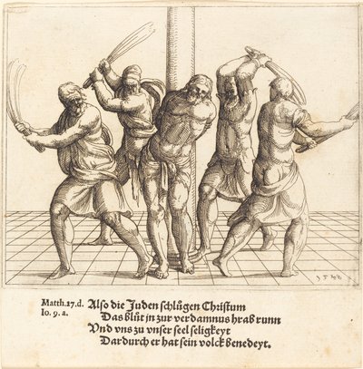 De Geseling, 1548 door Augustin Hirschvogel