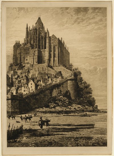 Mont Saint-Michel door Axel Herman Haig