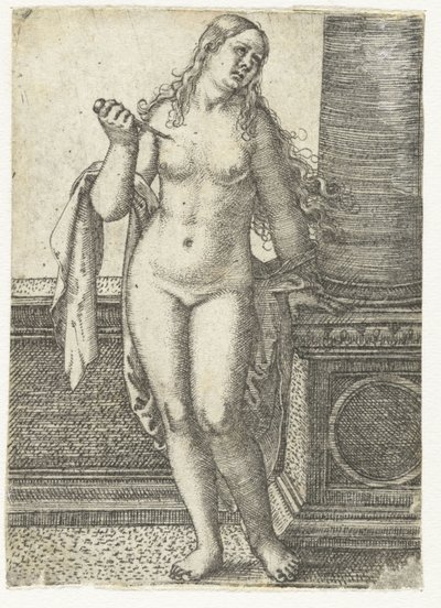 Dood van Lucretia door Barthel Beham