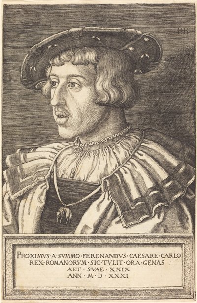 Keizer Ferdinand I door Barthel Beham