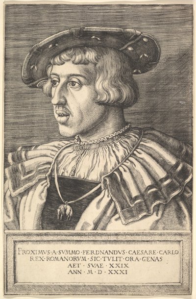 Keizer Ferdinand I door Barthel Beham