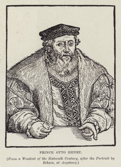 Otto Heinrich, keurvorst van de Palts door Barthel after Beham