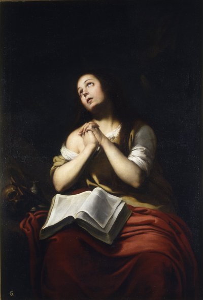 Maria Magdalena door Bartolomé Esteban Murillo