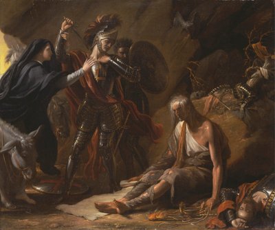 De Grot van Wanhoop door Benjamin West