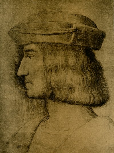 Mannelijk portret door Bernardino Luini