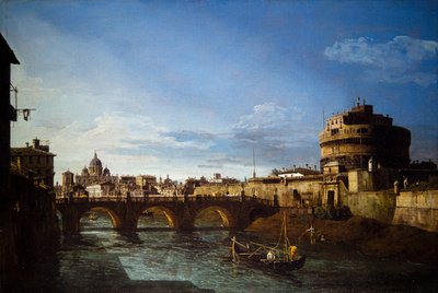 Twee Zichten van Rome door Bernardo Bellotto