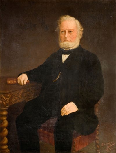 Portret van William Tranter, 1860-1890 door Butler E Tranter