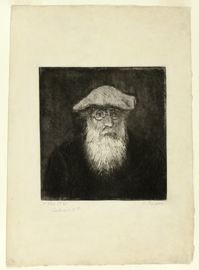 Camille Pissarro, Een Zelfportret door Camille Pissarro