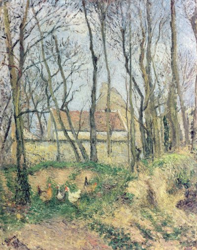 Onbekend beeld door Camille Jacob Pissarro