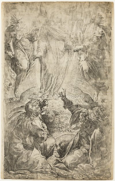 De Transfiguratie door Camillo Procaccini