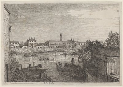 Ale Porte del Dolo, ca. 1735-1746 door Canaletto