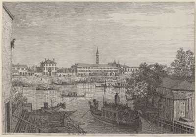 Ale Porto del Dolo, c. 1735-1746 door Canaletto