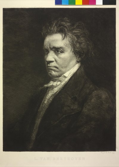 Ludwig van Beethoven door Carel Lodewijk Hansen