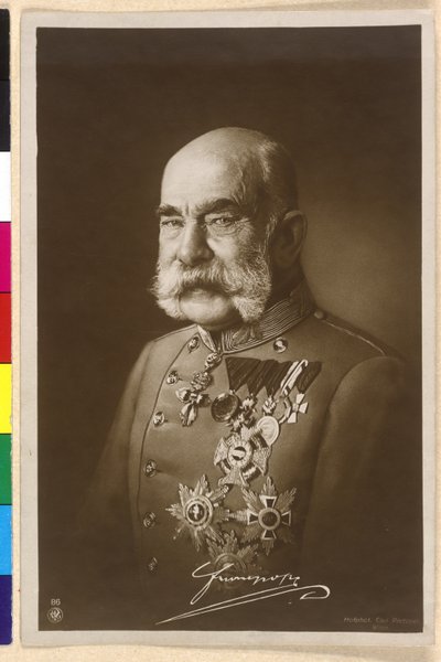 Franz Joseph I door Carl Pietzner