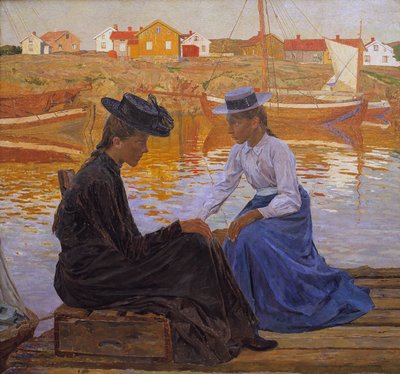 De Baai, 1901 door Carl Wilhelm Wilhelmson