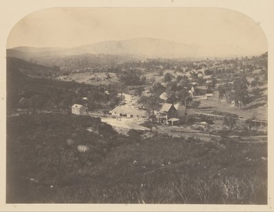 Mt. Ophir - Noord door Carleton Watkins