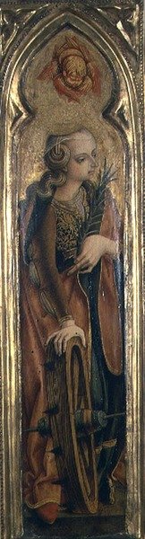 St. Catharina van Alexandrië door Carlo Crivelli