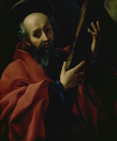 Sint Andreas de Apostel door Carlo Dolci