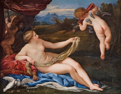 Venus en Cupido door Carlo Maratta