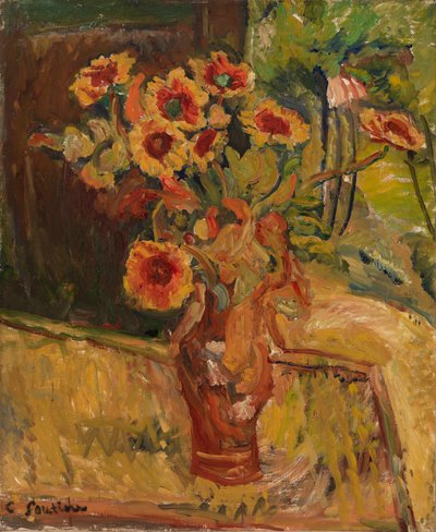 Boeket bloemen door Chaim Soutine