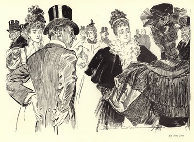 Op Bond Street door Charles Dana Gibson