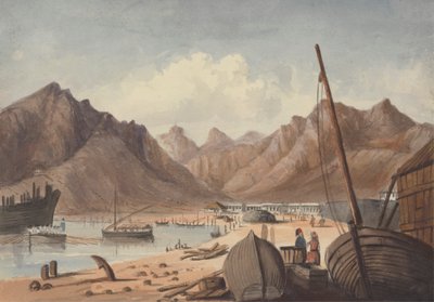 Middellandse Zeehaven (of Aden?) door Charles Dyce