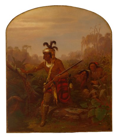 Chief Billy Bowlegs door Charles Ferdinand Wimar