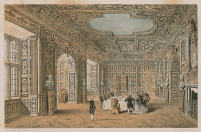 De vergulde kamer, Holland House door Charles James Richardson