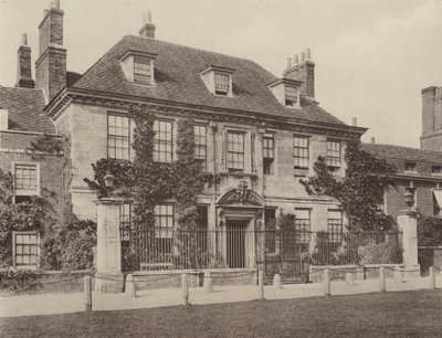 Huis in de Close, Salisbury door Charles Latham