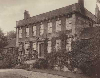 Huis aan de Westzijde van de Close, Salisbury door Charles Latham