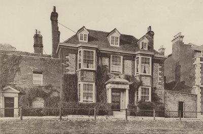 Huis aan de Parade, Arundel, Sussex door Charles Latham