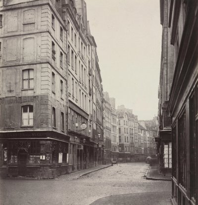 Rue de la Ferronnerie door Charles Marville