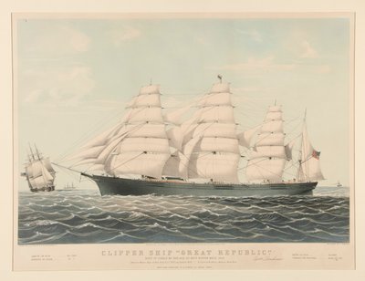 Clipper Ship door Charles Parsons