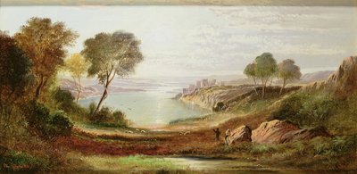 Ochtend, Chepstow Castle, Monmouthshire door Charles Robert Leslie