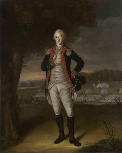 Walter Stewart (1756-1796) door Charles Willson Peale