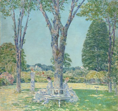 De Auditie, East Hampton door Childe Frederick Hassam