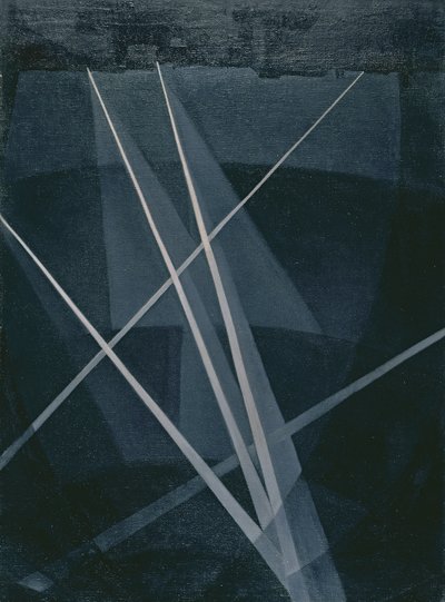 Schijnwerpers door Christopher Richard Wynne Nevinson