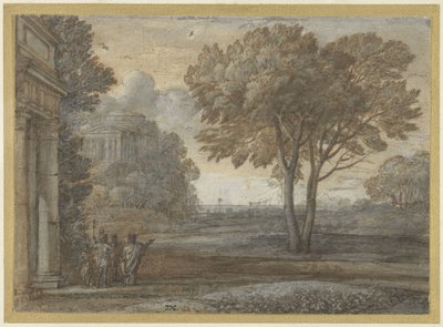 Aeneas op Delos door Claude Lorrain