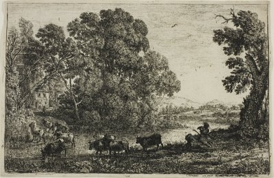 De koeherder door Claude Lorrain