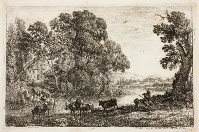 De koeherder door Claude Lorrain