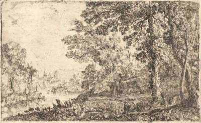 De Visie door Claude Lorrain