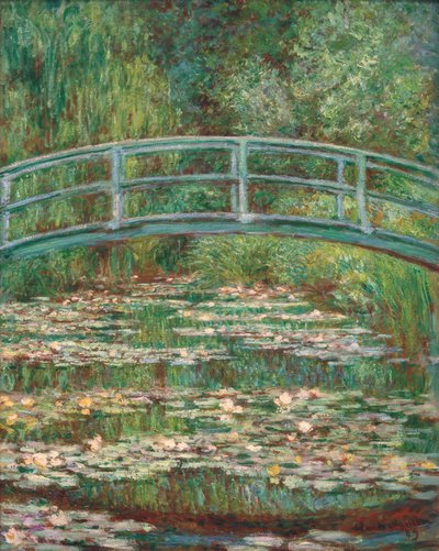 De vijver van de waterlelies door Claude Monet